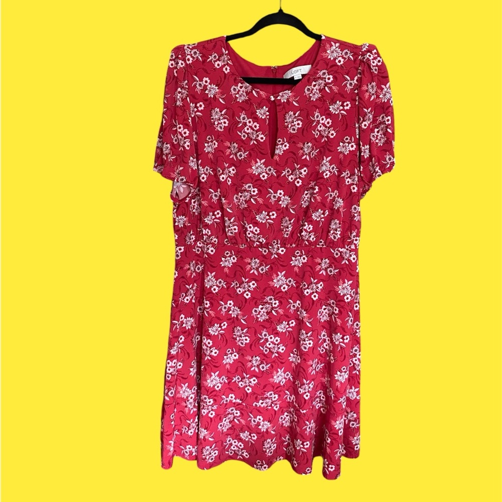 Loft Floral Bouquets Dress